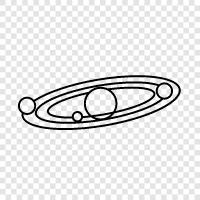 planets, asteroids, space, astronomy icon svg