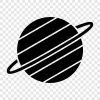 planets, space, astronomy, solar system icon svg