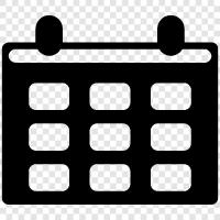 planner, agenda, schedule, schedule maker icon svg