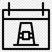 Planer, Agenda, Zeitplan, Tagebuch symbol