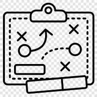 planning, forecasting, goal setting, execution icon svg