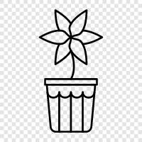 planter, pot, flower pot, garden pot icon svg