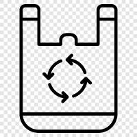 Plastic Bag Pollution icon