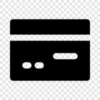 plastic card, credit card, debit card, bank icon svg