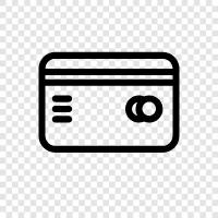 plastic, debit, credit, prepaid icon svg