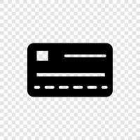 plastic, bank, credit card, bank statement icon svg