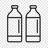 plastic, recyclable, bottle, water icon svg
