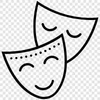 play, performance, performance art, theater production icon svg