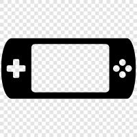playstation, gaming, console, handheld icon svg
