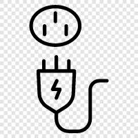 Plugin, USB, Charger, Adapter icon svg