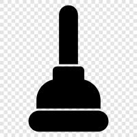 plunger, vacuum cleaner, suction, cleaner icon svg