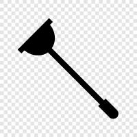 plunger, plunger replacement, plunger head, plunger head replacement icon svg