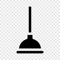 plunger, vacuum cleaner, suction, Hoover icon svg