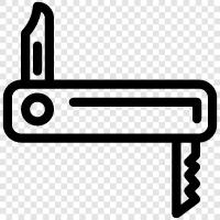 pocket knife, chef s knife, hunting knife, kitchen knife icon svg