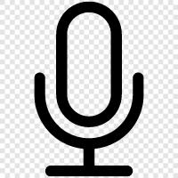 Podcast, Stimme, Aufnahme, Audio symbol