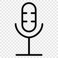 podcast, recording, voice, audio icon svg