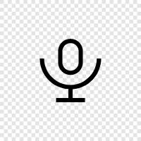 Podcast, Voice, Recording, Speakers icon svg