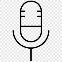 Podcasting, Aufnahme, Stimme, Chat symbol