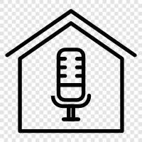 podcasting, audio production, audio editing, online audio icon svg