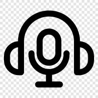 podcasting, audio podcast, audio podcasting, podcaster icon svg