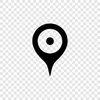 pointer to map, map pointer function, map, map pointer icon svg