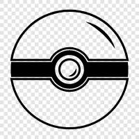 Pokemon, ball, catch, game icon svg