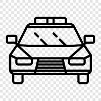 Police Car Chase, Police Car Pursuit, Police Car Stunt, Police Car icon svg