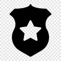 police officer, police force, law enforcement, detective icon svg