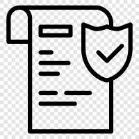 policy, document, writing, content icon svg