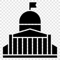 politics, elections, legislature, constitution icon svg