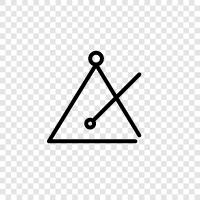 polygon, 3sided figure, plane, right triangle icon svg