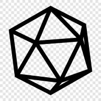 polyhedron, Platonic solids, symmetry, three dimensional icon svg