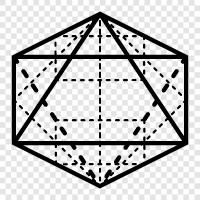 polyhedron, Platonic solid, symmetry, triangular icon svg