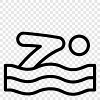 pools, swimming, Olympic, diving icon svg