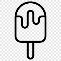 Popsicle stick, Popsicle stand, Popsicle maker, Popsicle icon svg