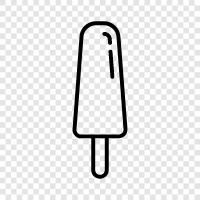 Popsicle stick, Popsicle mold, Popsicle pops, Popsicle icon svg