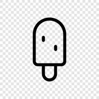 popsicle, frozen treat, popsicle stick, frozen treat maker icon svg