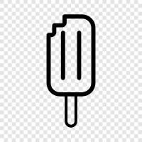 popsicles, frozen treat, frozen fruit, fruit juice icon svg