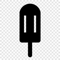 popsicles, ice cream, frozen treat, flavor icon svg