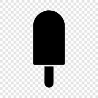 popsicles, frozen treat, frozen fruit, sherbet icon svg