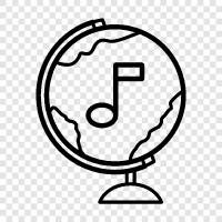 popular music, chart toppers, pop hits, top pop songs icon svg