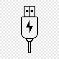 portable chargers, phone chargers, laptop chargers, portable battery icon svg