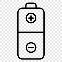 portable, charger, power, recharge icon svg