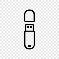 portable storage, data storage, USB flash drive, Flash Drive icon svg