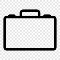 portfolio, briefcase bag, briefcase computer, briefcase pen icon svg