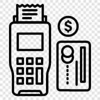 pos system, pos software, pos terminal, pos board icon svg