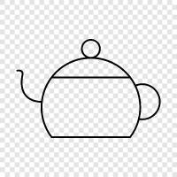 pot, teapot, cup, tea icon svg