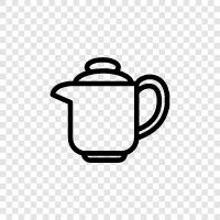 pot, teapot icon svg