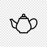 Topf, Teekanne, Porzellan, Keramik symbol