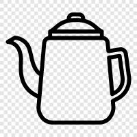 pot, teapot, mason jar, whistling teapot icon svg